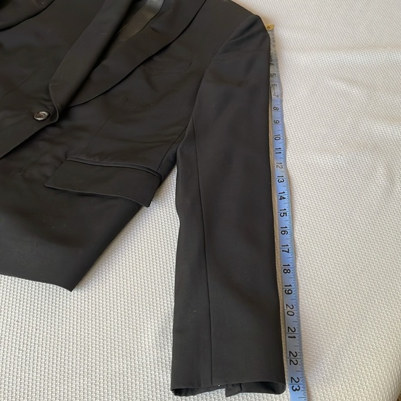 Gucci Black Wool Single Button Blazer Size 38 - Picture 14 of 14